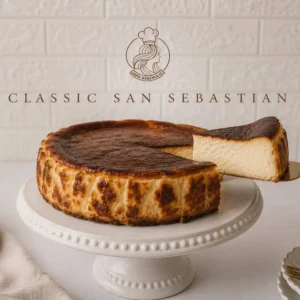 Classic San Sebastian Burnt Cheesecake